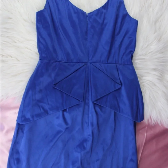 BCBGENERATION Peplum Ultramarine Cocktail Dress - Picture 8 of 8